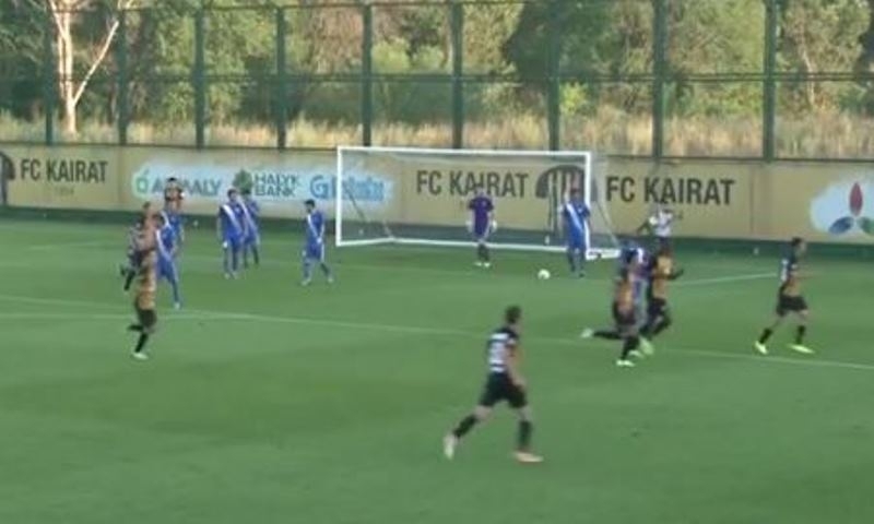 Видеообзор матча Первой лиги «Кайрат А» — «Кызыл-Жар СК» 2:1