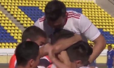 Видео гола Шимковича матча Премьер-Лиги «Акжайык» — «Актобе»