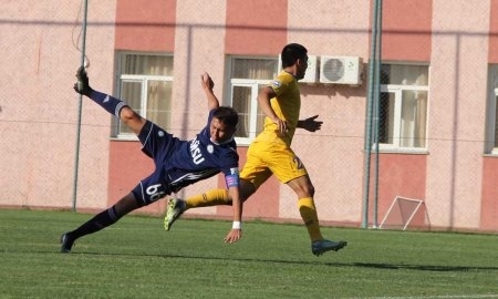 Фоторепортаж с матча Второй лиги «Ордабасы М» — «Алтай» 0:1