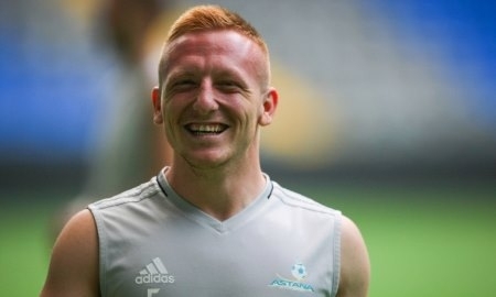 Фоторепортаж с тренировки «Астаны»