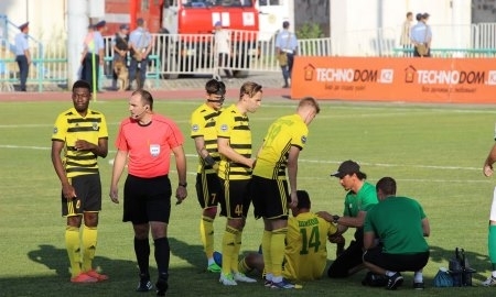 Фоторепортаж с матча Премьер-Лиги «Атырау» — «Тобол» 1:0