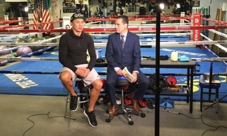 Телеканал ESPN провел съемки в лагере Головкина