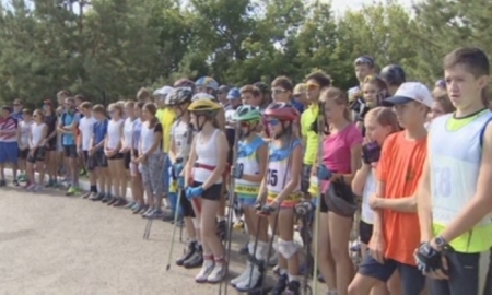 Открытый кубок по лыжероллерам прошел в столице