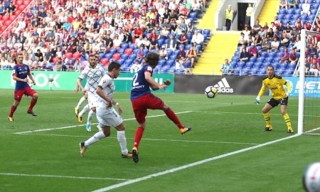 «Атырау» посетил матч ЦСКА — «Рубин»