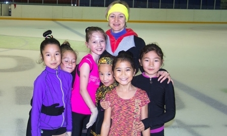 Российский тренер по фигурному катанию посетила Астану