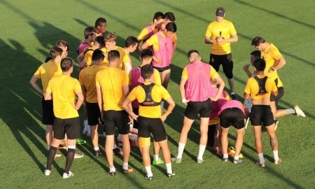 «Кайрат А» провёл одну из предматчевых тренировок