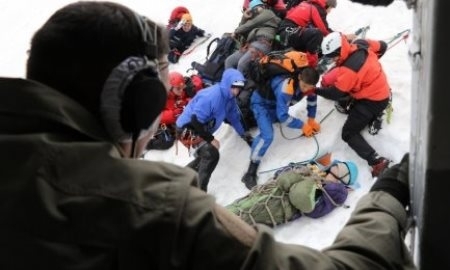 Альпинисты попали под камнепад в горах Алматы
