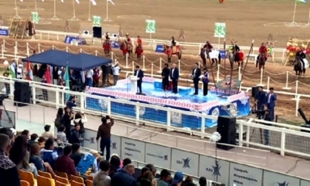 Международный турнир по жамбы ату «Алтын жебе» стартовал в Астане