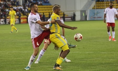 Кабананга — лучший игрок матча «Актобе» — «Астана» по версии Instat