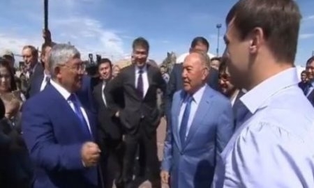 Назарбаев встретился с Ильиным