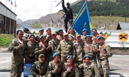 Казахстанцы стали вторыми на международном военном конкурсе «Эльбрусское кольцо»