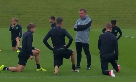 «Селтик» проводит предыгровую тренировку матча с «Астаной»