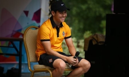 «Кайрат» посетил студенческий лагерь «Туған жер»