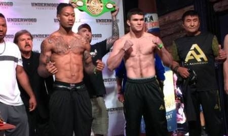 Ахмедов прошёл взвешивание перед титульным боем в США