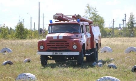 Пожарные СКО соревновались в скоростном маневрировании