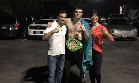 Радмир Ахмедиев поддержал Али Ахмедова на его поединке в Техасе