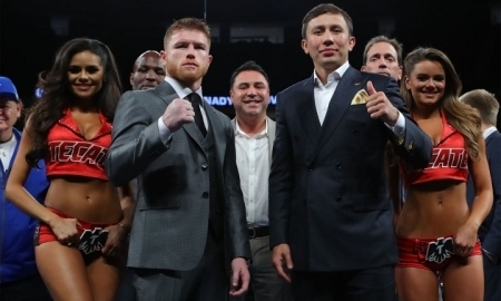 В сети появился длинный промо-ролик к бою Головкин — Альварес