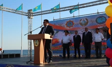 Чемпионат Казахстана по пожарно-спасательному спорту проходит в Мангистау