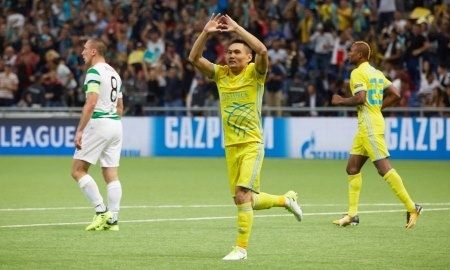 Мужиков — лучший игрок матча «Астана» — «Селтик» по версии Instat