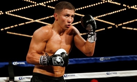 Как Головкин молотил по «лапам» в 18 лет