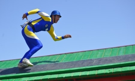 Стали известны победители в пожарной эстафете на чемпионате Казахстана по пожарно-спасательному спорту