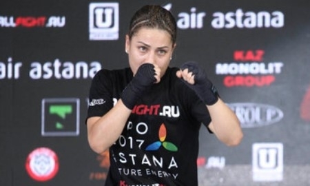 Шарипова провела открытую тренировку