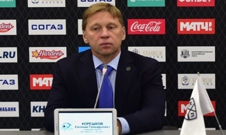Евгений Корешков: « Возможно будем пробовать новое сочетание первого звена»