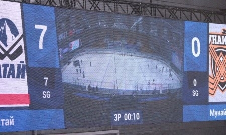 «Алтай» снова разгромил «Мунайши» в контрольном матче