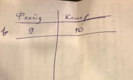 Серик Сапиев ведет записки боя Мэйвезер — Макгрегор