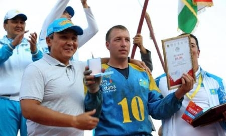 Лучшим нападающим чемпионата мира по кокпару стал казахстанец Пупенко