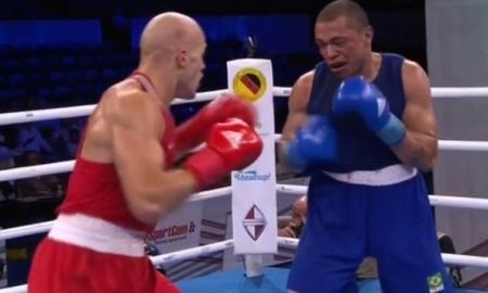 Василий Левит избил бразильца на старте чемпионата мира-2017