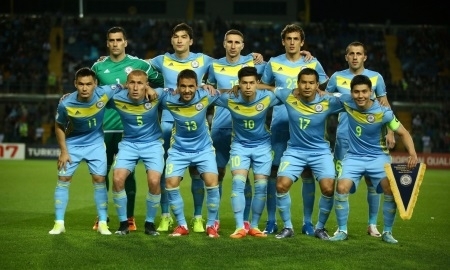 Сборная Казахстана собралась в Астане перед матчем с Черногорией