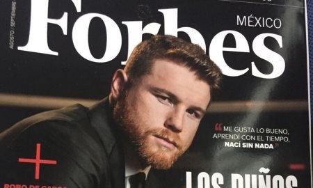 Соперник Головкина Альварес попал на обложку мексиканского Forbes