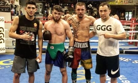 Руслан Мадиев провел спарринг с опытным украинским боксером