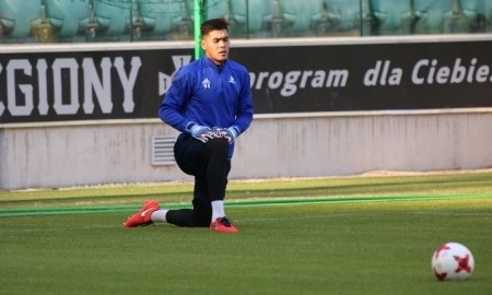 Фоторепортаж с предыгровой тренировки «Астаны» в Варшаве