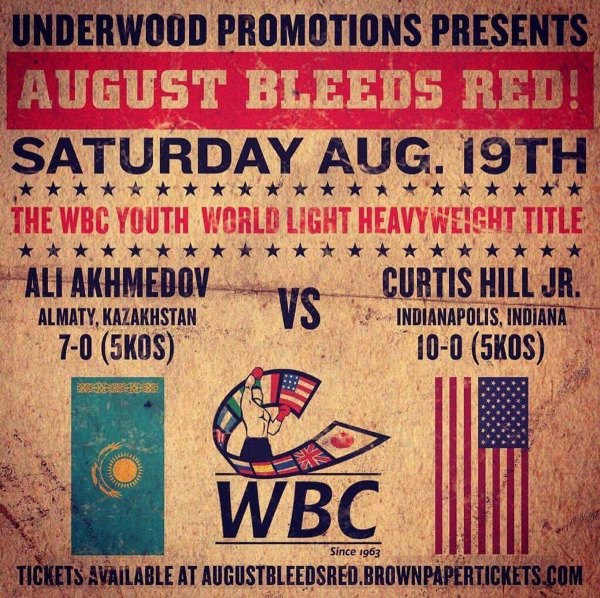 Вышел официальный постер к предстоящему поединку Али Ахмедова