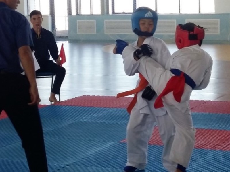 В Актау проходит чемпионат Казахстана по кекушинкай каратэ