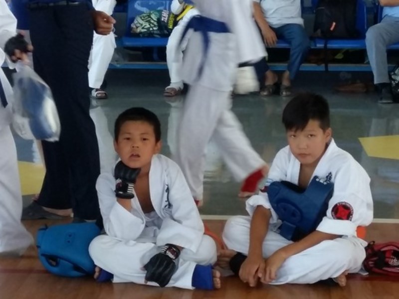 В Актау проходит чемпионат Казахстана по кекушинкай каратэ