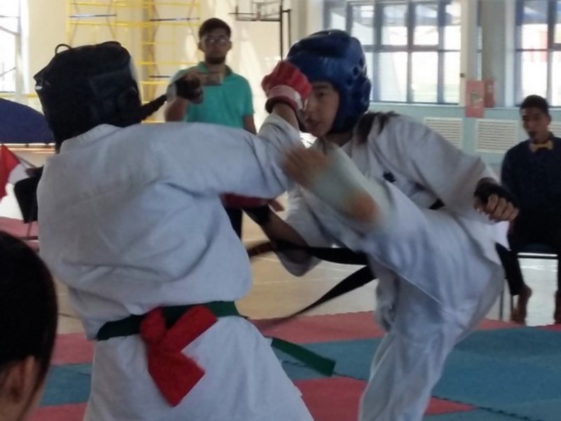 В Актау проходит чемпионат Казахстана по кекушинкай каратэ