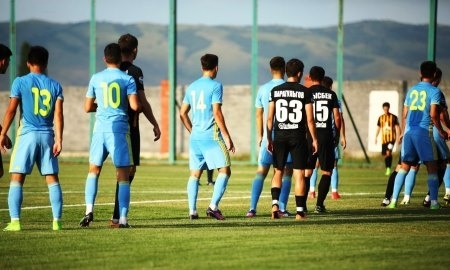 Фоторепортаж с товарищеского матча Казахстан U-21 — «Кайрат А» 3:3