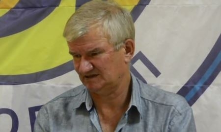 Видео послематчевой пресс-конференции Фомичёва игры Первой лиги «Кызыл-Жар СК» — «Шахтер-Булат» 2:0