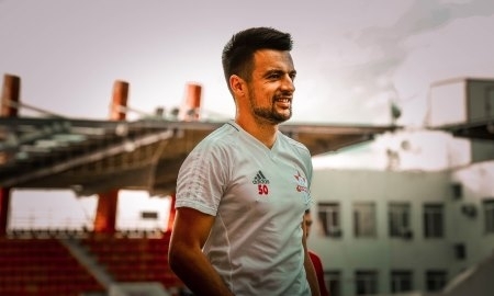 Фоторепортаж с вечерней тренировки «Актобе»