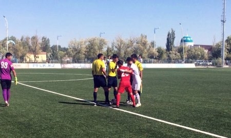 Фоторепортаж с матча Второй лиги «Кайсар М» — «Ордабасы М» 2:1