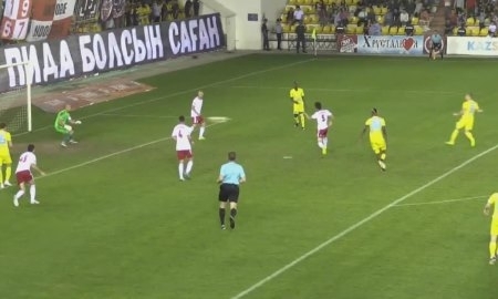 Видео гола Граховаца матча Премьер-Лиги «Актобе» — «Астана»