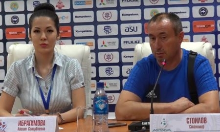 Видео послематчевой пресс-конференции Стоилова игры Премьер-Лиги «Актобе» — «Астана» 0:3