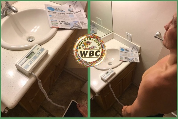 СМИ показали фото Головкина со взвешивания перед боем с «Канело»