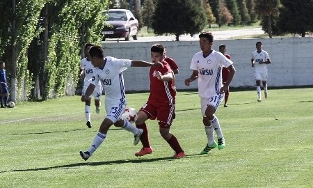 Фоторепортаж с матча Второй лиги «Ордабасы М» — «Актобе М» 2:0