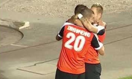 Видео гола Станоевича матча Премьер-Лиги «Кайрат» — «Шахтер»