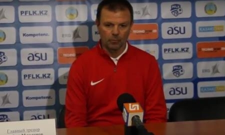 Видео послематчевой пресс-конференции Младенова игры Премьер-Лиги «Иртыш» — «Кайсар» 0:0