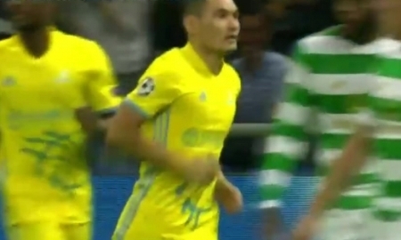 Видео гола Мужикова матча Лига Чемпионов «Астана» — «Селтик»